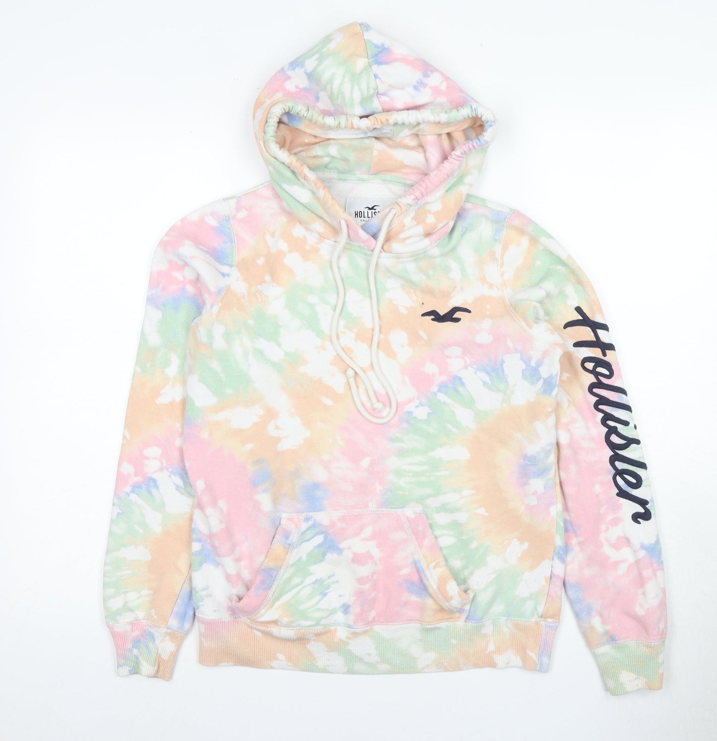 Hollister Women's XS Multicoloured Tie-Dye Pullover Hoodie
