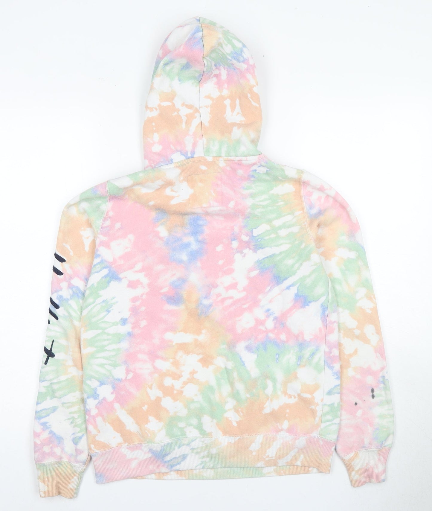 Hollister Women's XS Multicoloured Tie-Dye Pullover Hoodie