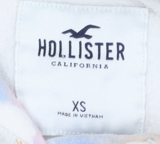 Hollister Women's XS Multicoloured Tie-Dye Pullover Hoodie