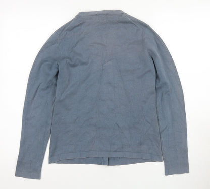 GAP Women's Blue Medium Cardigan with V-Neck