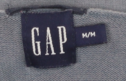 GAP Women's Blue Medium Cardigan with V-Neck