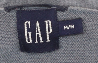 GAP Women's Blue Medium Cardigan with V-Neck