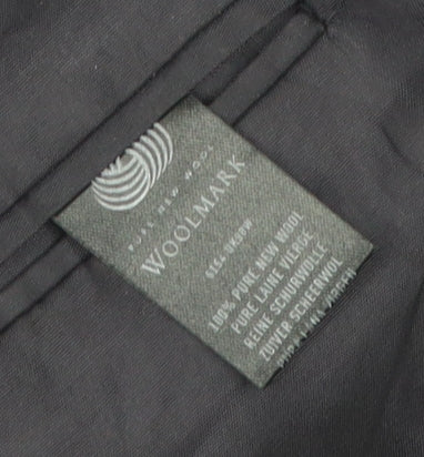 Mens UK Size 42 C&A Regular Black Suit Jacket