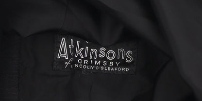 Atkinsons Men's Black Blazer, 40 Regular Shawl Lapel