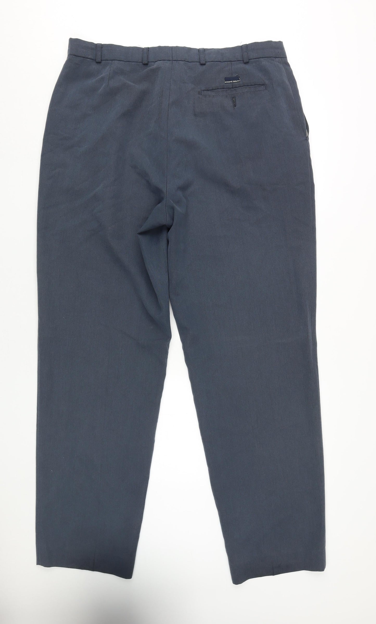 Maine New England Men's Blue Dress Trousers 38L