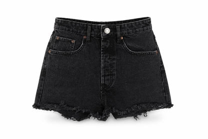 Womens UK Size 8 Zara Regular Fit Cut-Off Shorts