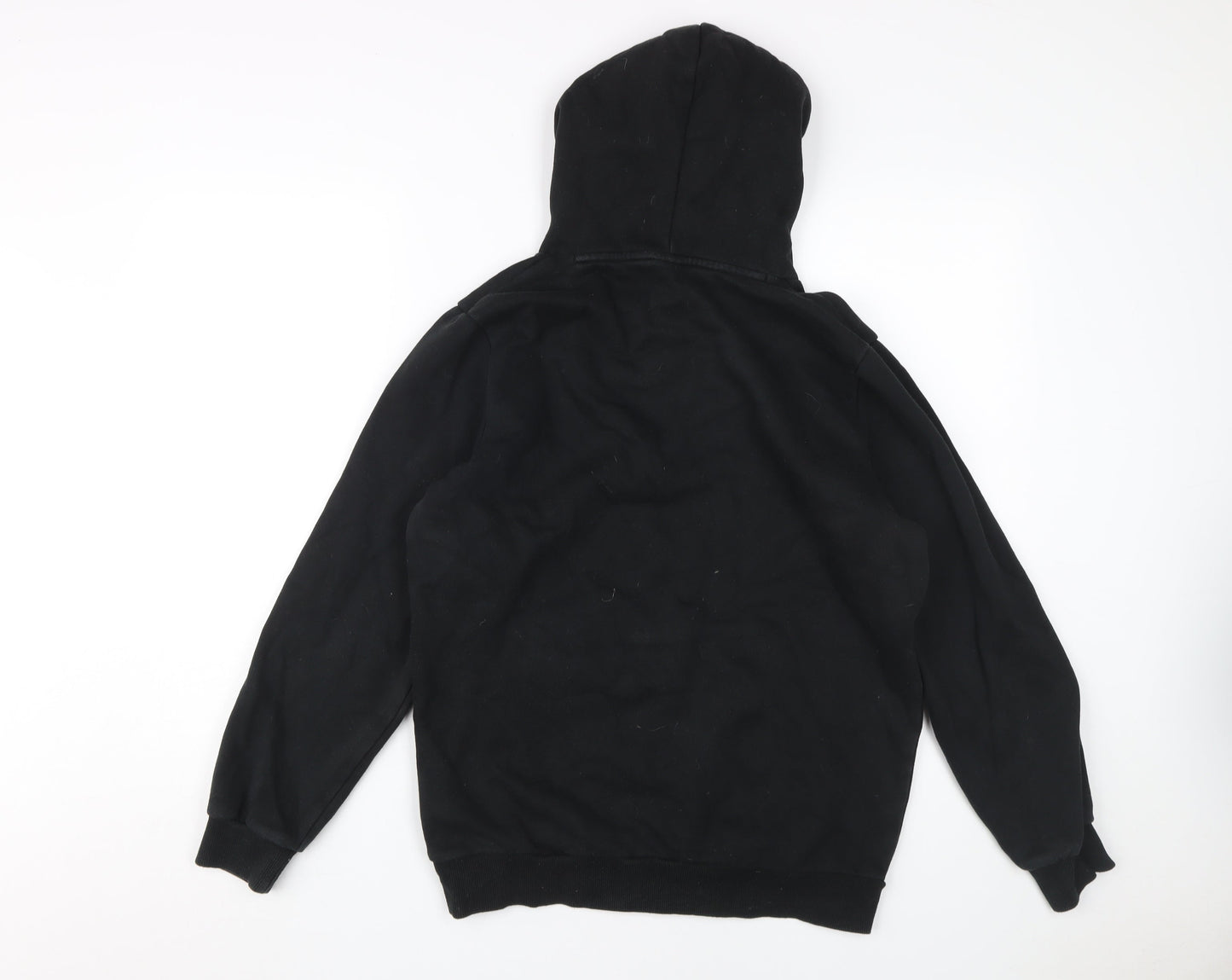 Mens UK Size S PUMA Black Pullover Hoodie