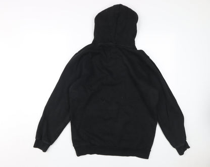Mens UK Size S PUMA Black Pullover Hoodie