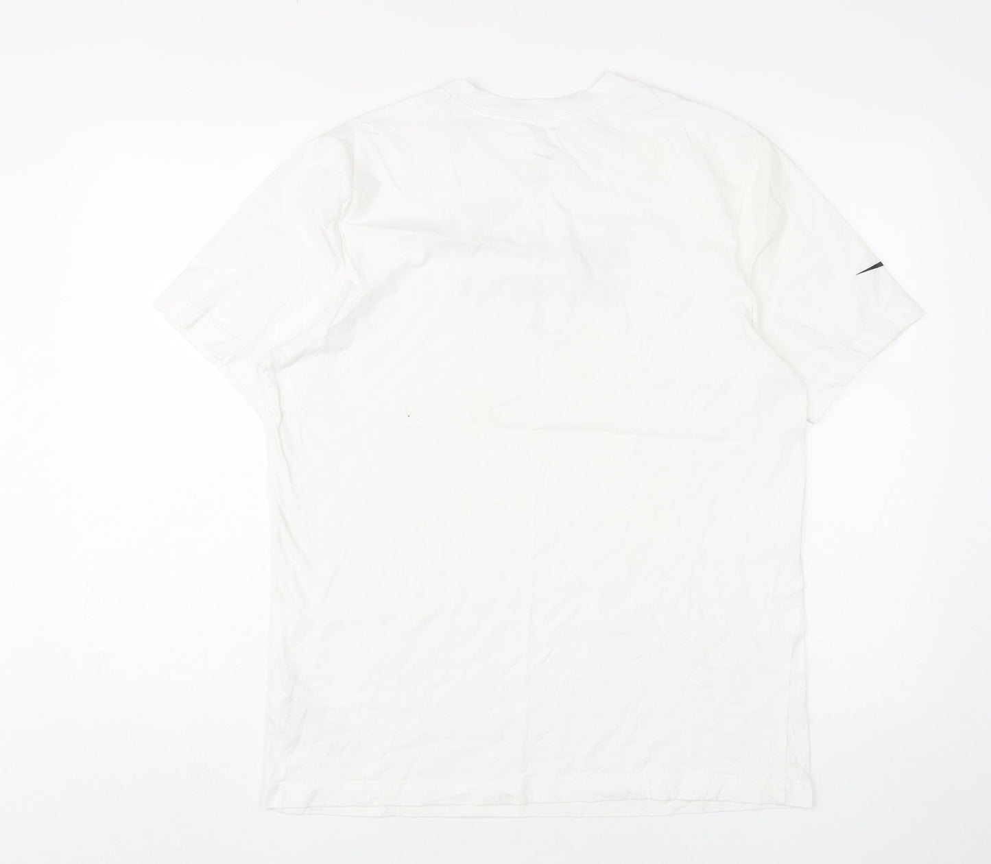 Nike Men’s White Logo T-Shirt M - Classic Style
