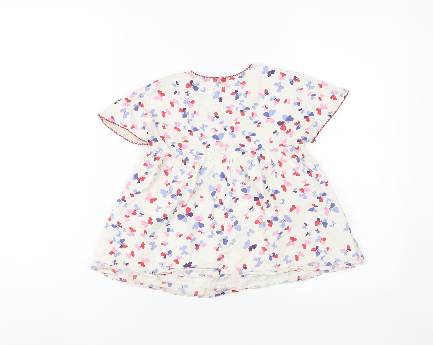 Monsoon Girls Multicoloured Floral Tunic Blouse 6-7 Years