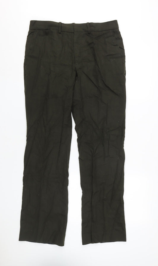 Gianni Versace Men’s Green Dress Pants Size 48