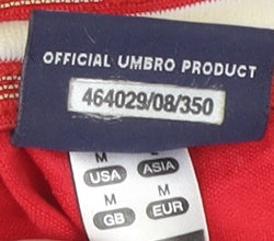 Umbro Boys Red Athletic Shorts M - Football & Training Essential