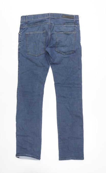 Zara Men's Blue Straight Jeans Size 38