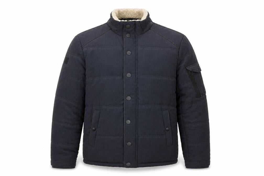 Mens UK Size M Koton Blue Puffer Jacket