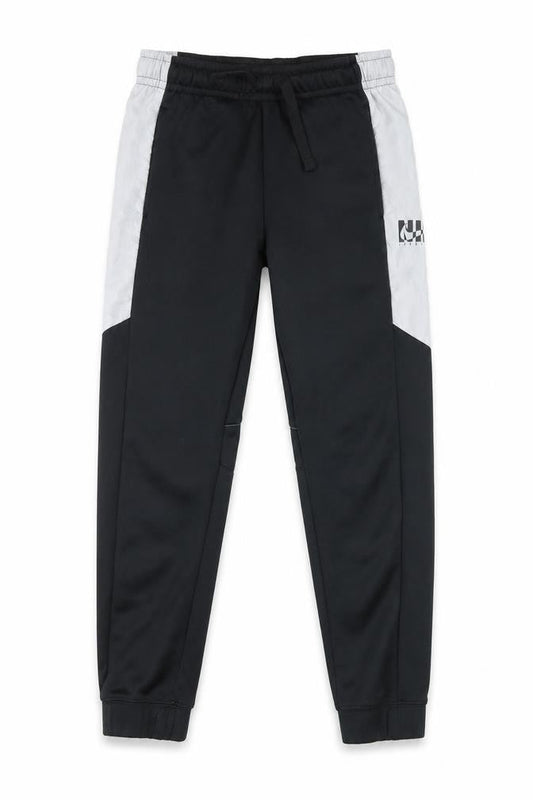 Nike Boys Black Jogger Trousers - Size L, Elastic Waist, Pockets