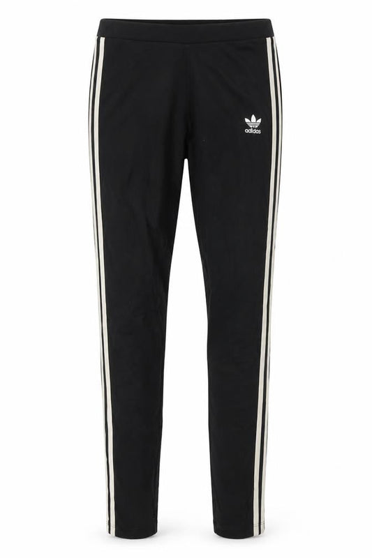 Front view of Adidas Women's Black Ankle Leggings, size 6