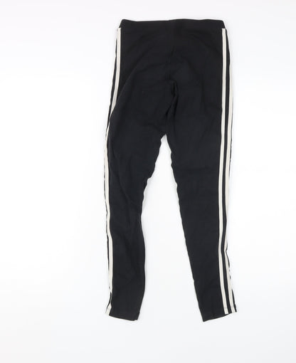 Womens UK Size 6 adidas  Ankle Black Leggings