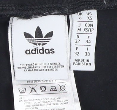 Womens UK Size 6 adidas  Ankle Black Leggings