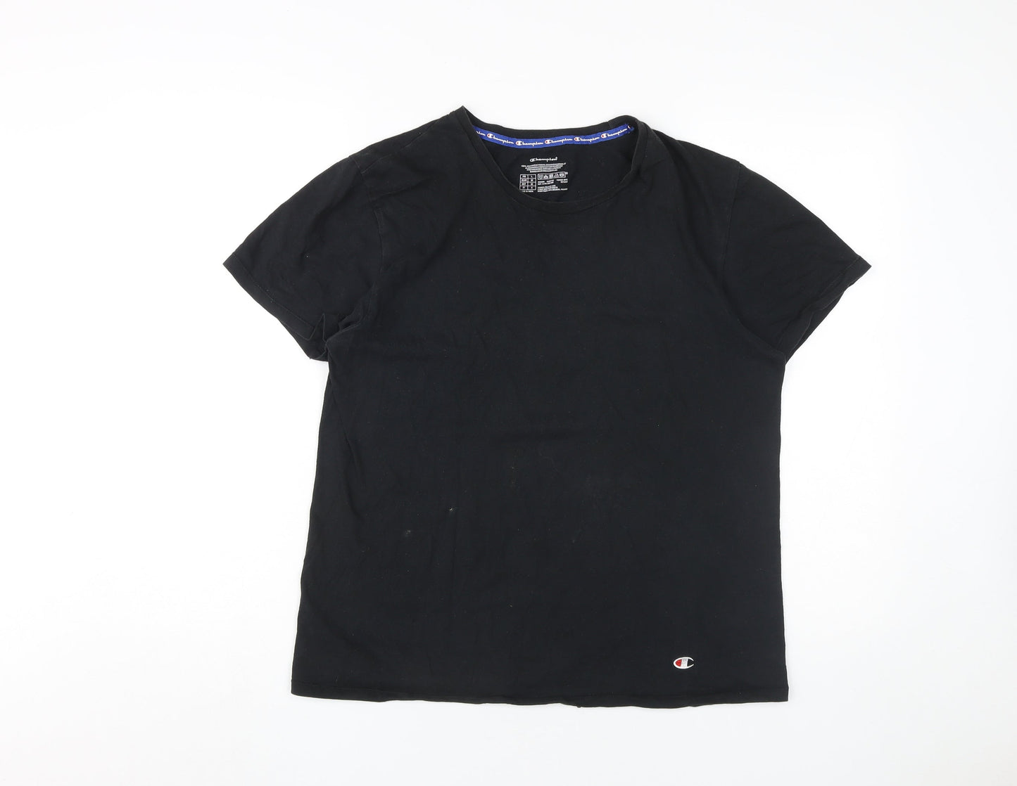 Mens UK Size M Champion Black  T-Shirt