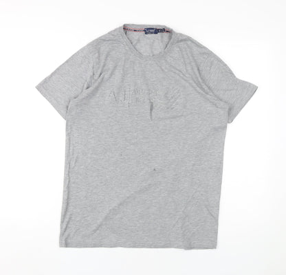 Mens UK Size M Armani Jeans Grey  T-Shirt