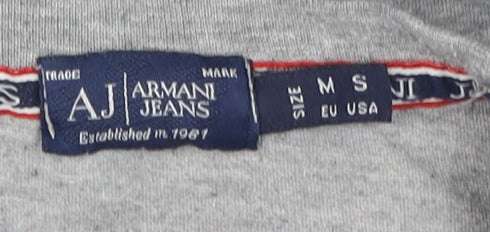 Mens UK Size M Armani Jeans Grey  T-Shirt