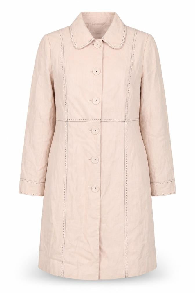Womens UK Size 12 NEXT Beige Overcoat