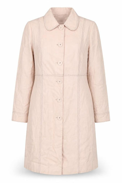 Womens UK Size 12 NEXT Beige Overcoat