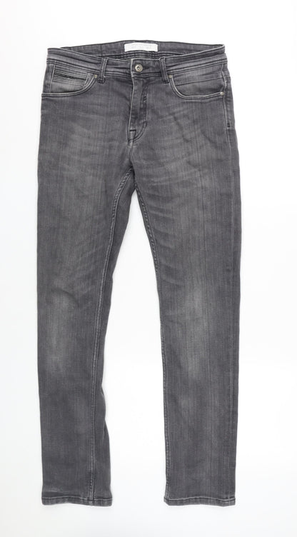 Zara Man Grey Skinny Jeans for Men Size 30
