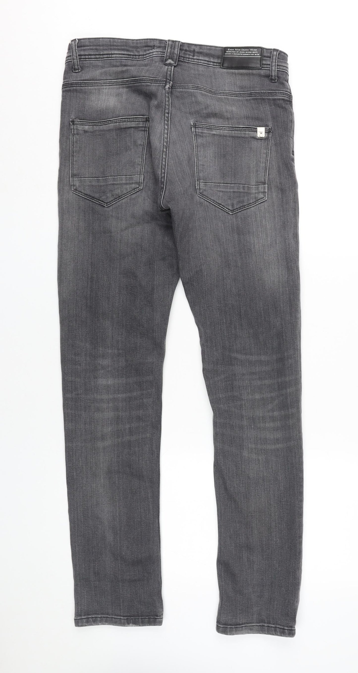 Zara Man Grey Skinny Jeans for Men Size 30
