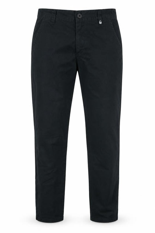 United Colors of Benetton Boys Black XL Chino Trousers
