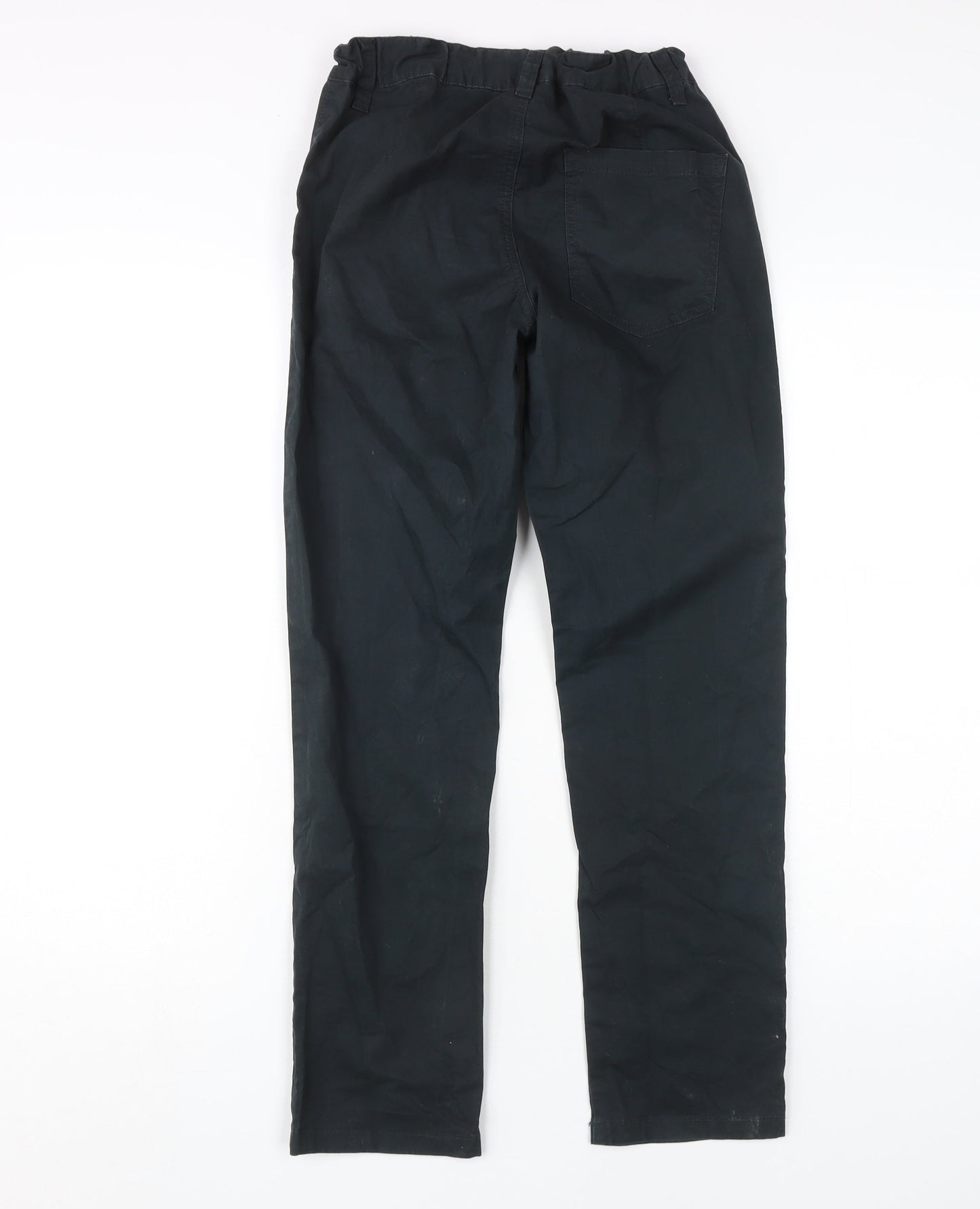 United Colors of Benetton Boys Black XL Chino Trousers