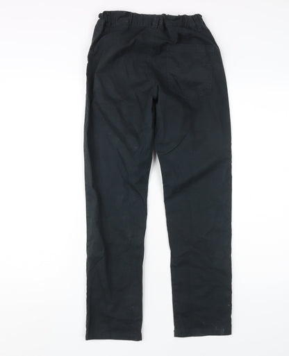 United Colors of Benetton Boys Black XL Chino Trousers