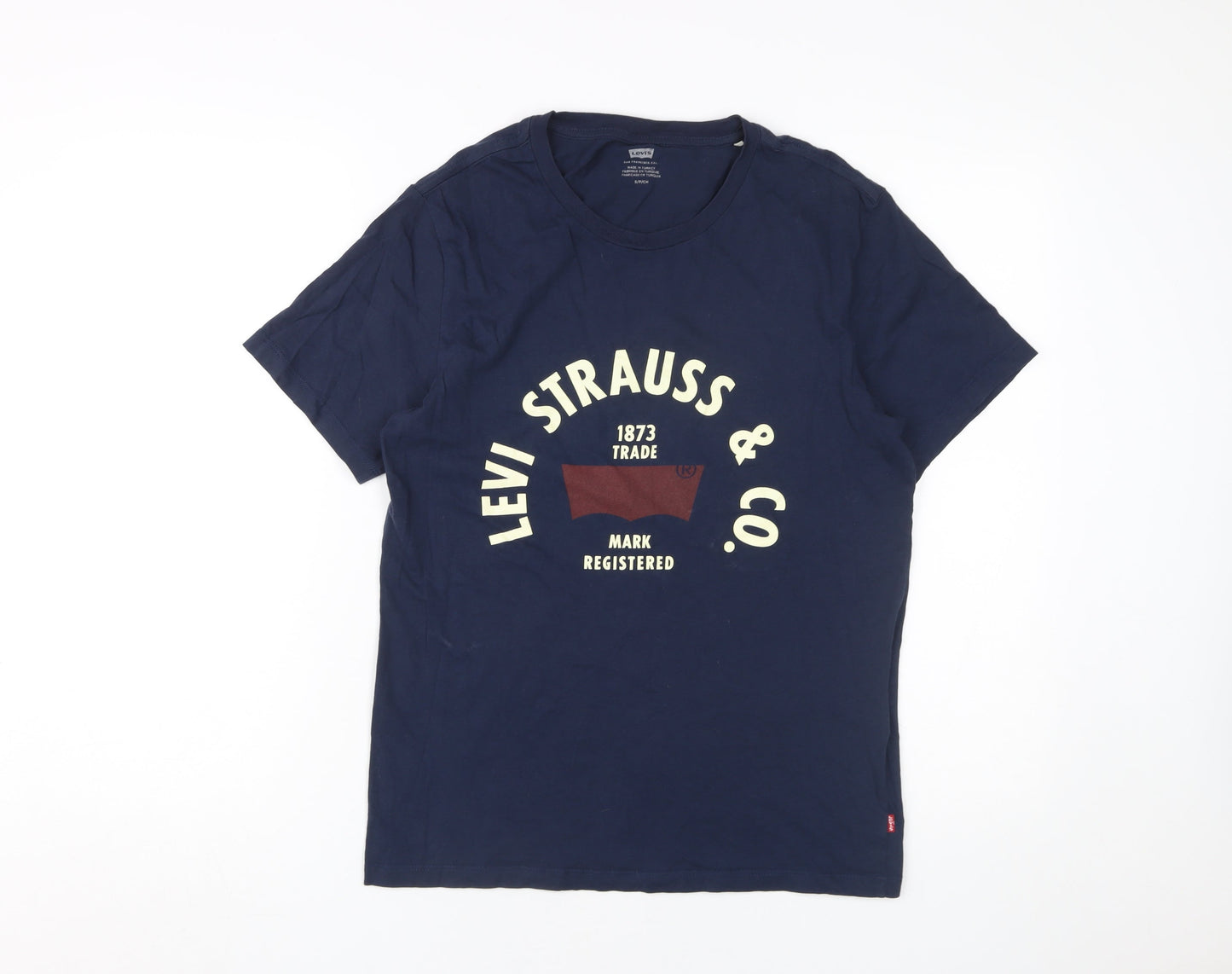 Levi's Men's Blue Graphic Print T-Shirt Size S