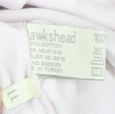 Hawkshead Women's White Basic T-Shirt, L, All Seasons