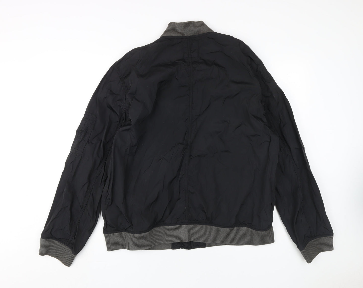 Mens UK Size XL Gap Black Bomber Jacket