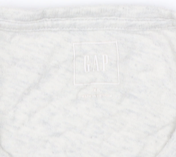 Mens UK Size XS Gap White  T-Shirt