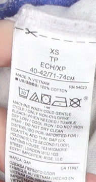 Mens UK Size XS Gap White  T-Shirt