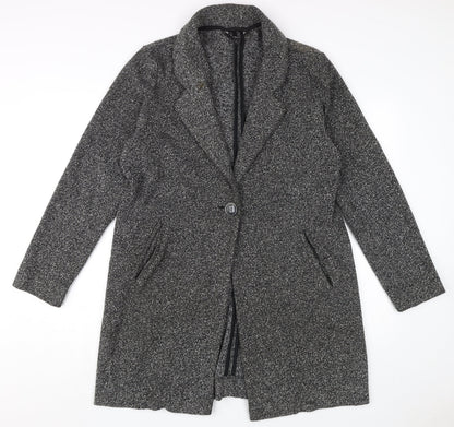Womens UK Size 14 NEXT Grey Overcoat
