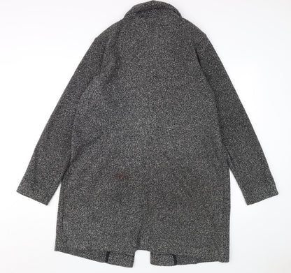 Womens UK Size 14 NEXT Grey Overcoat