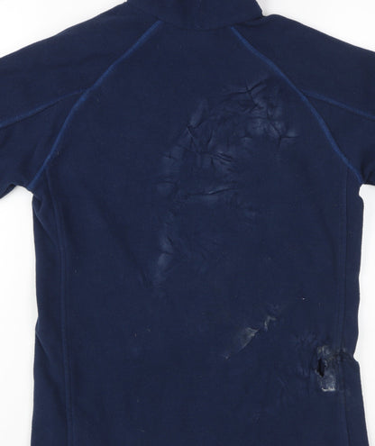 Columbia Boys Blue Fleece Jacket - Large, Full Zip, Casual Wear