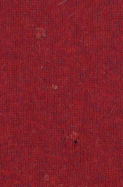 Jack Wills Men's XS Red Fair Isle Wool Pullover Jumper