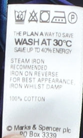 Mens UK Collar Size 41 Marks and Spencer Smart Multicoloured  Dress Shirt