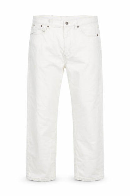 Mens UK Size 36 Cotton Traders Regular Fit Straight Ivory Jeans