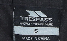 Mens UK Size S Trespass Regular Fit Cargo Black Trousers