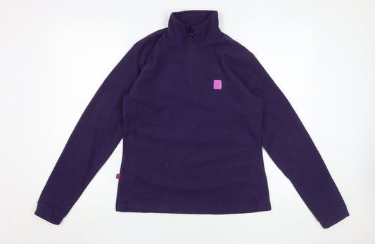 Womens UK Size 8 Mountain Warehouse Purple Pullover Sweatshirt
