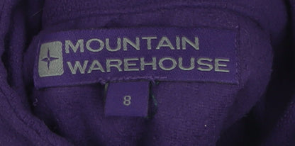 Womens UK Size 8 Mountain Warehouse Purple Pullover Sweatshirt