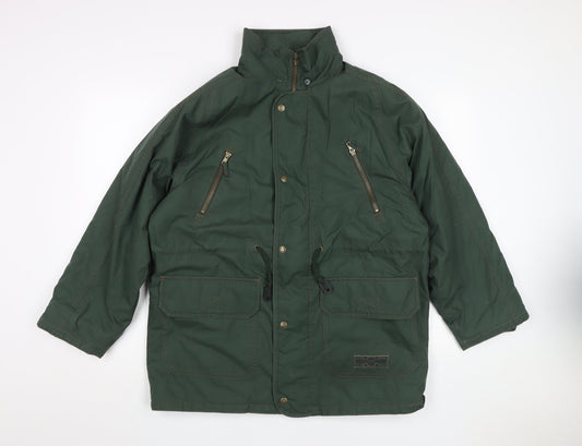Teens UK Size 11-12 Marks and Spencer Green Parka Coat