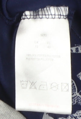 QED London Women's Multicoloured Floral Playsuit Size 12