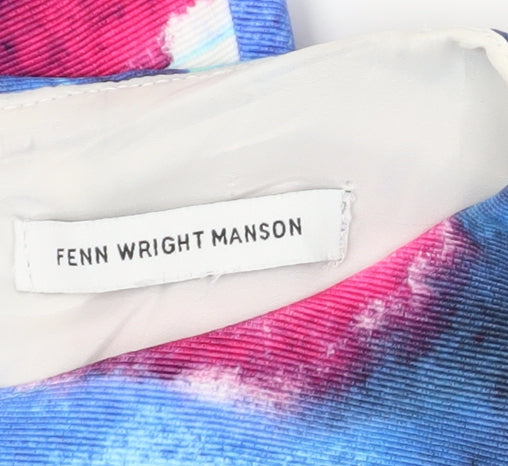 Fenn Wright Manson Women's Multicoloured Shift Dress, Size 10