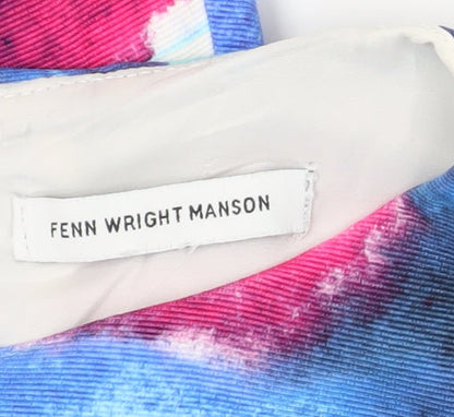 Fenn Wright Manson Women's Multicoloured Shift Dress, Size 10